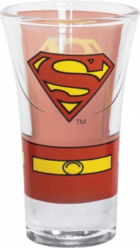 DC Comics Justice League of America 4-teiliges Schnapsglas-Set von Half Moon Bay